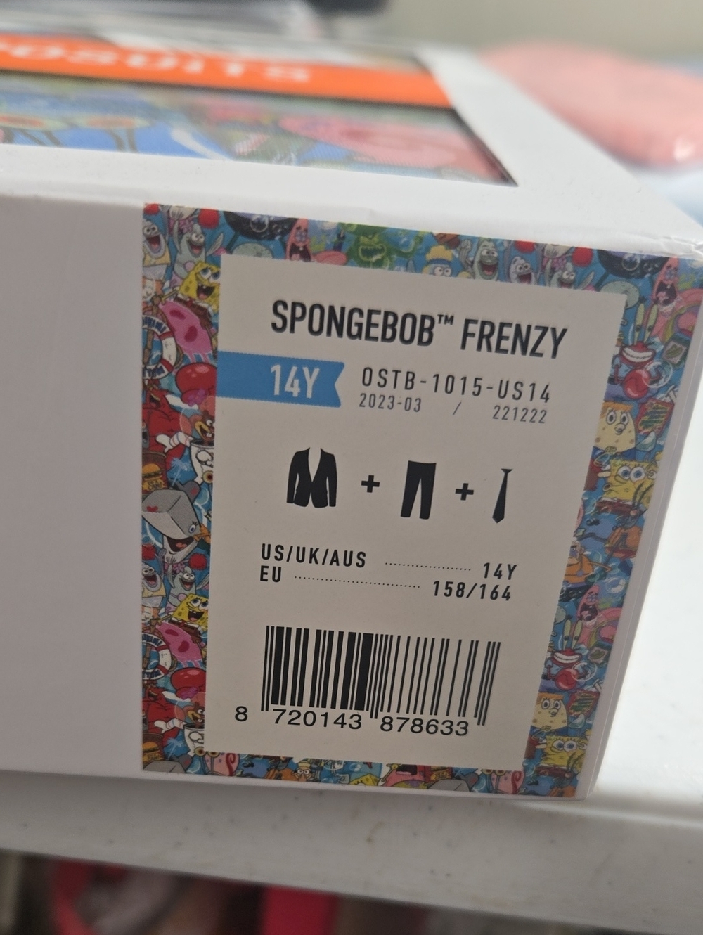 Opposuits SpongeBob Frenzy Slim Fit 3pc Suit Set - Picture 5 of 5